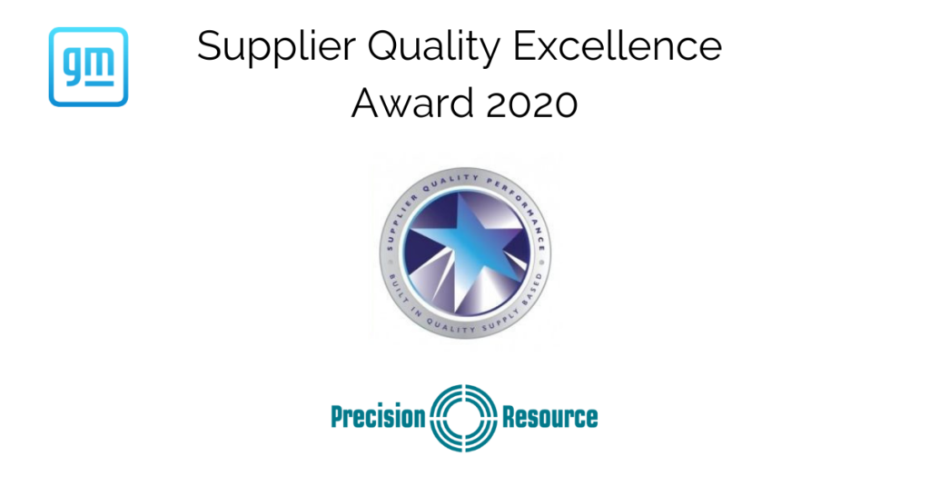 PR Receives General Motors Supplier Quality Excellence Award